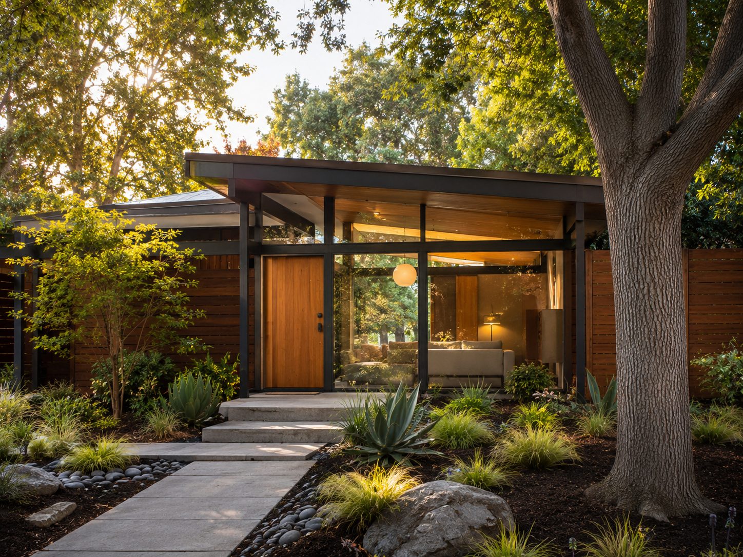 Eichler home in Fairglen, San Jose