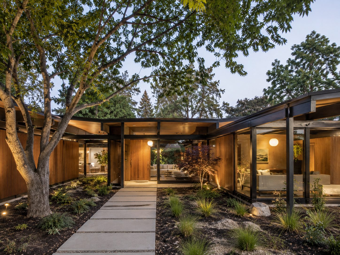 Eichler home in Monta Loma, Mountain View