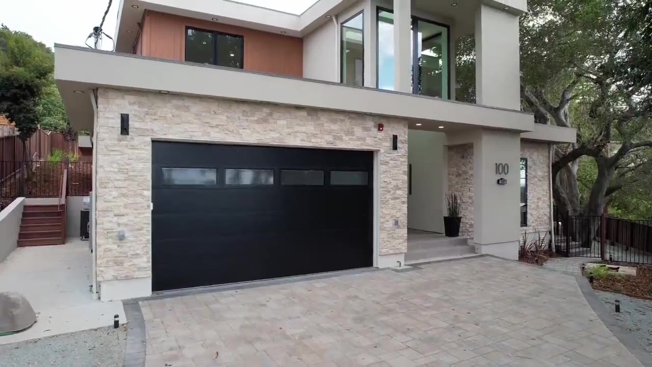 Atherton luxury home exterior